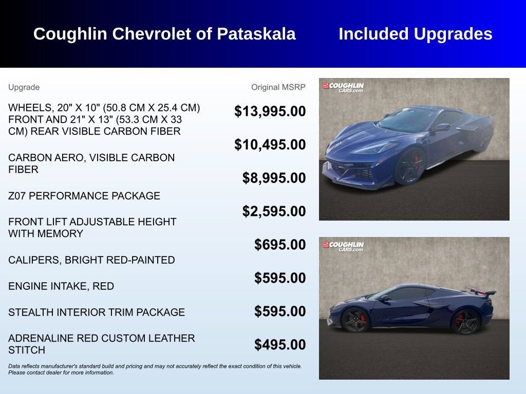 2025 Chevrolet Corvette Z06 3LZ