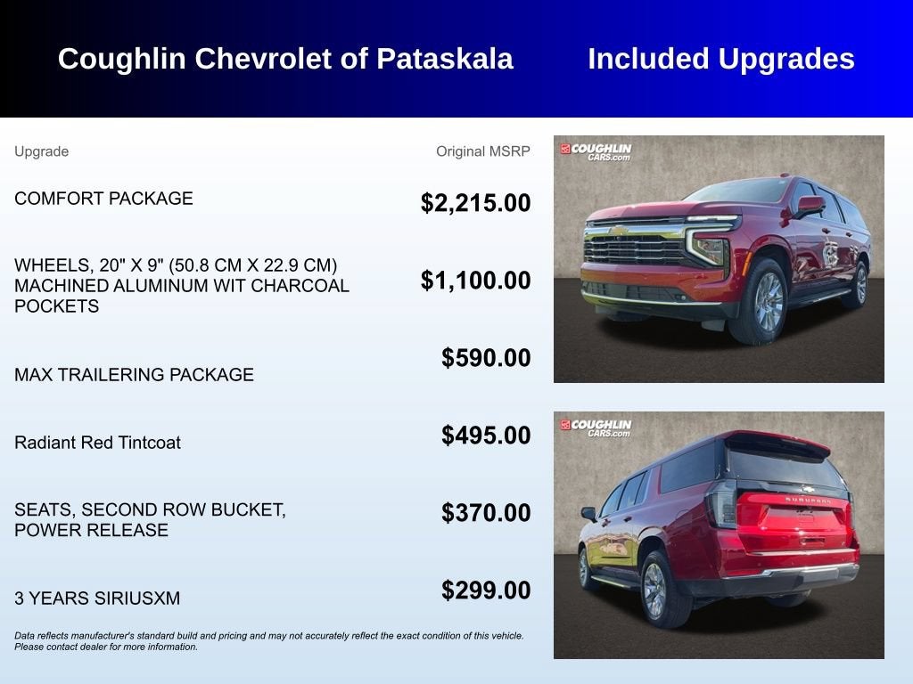 2025 Chevrolet Suburban LT
