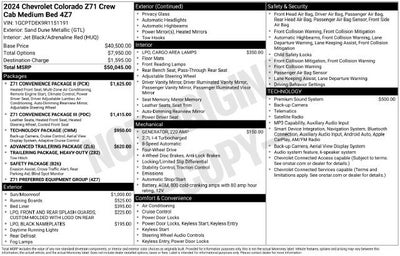 2024 Chevrolet Colorado Z71