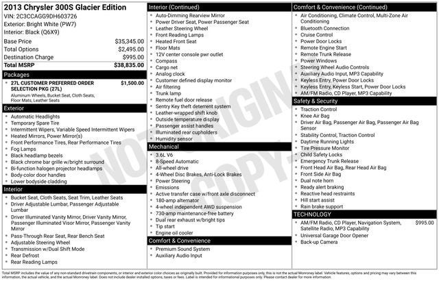 2013 Chrysler 300 300S Glacier