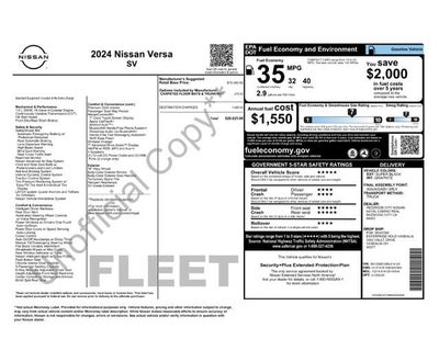 2024 Nissan Versa SV