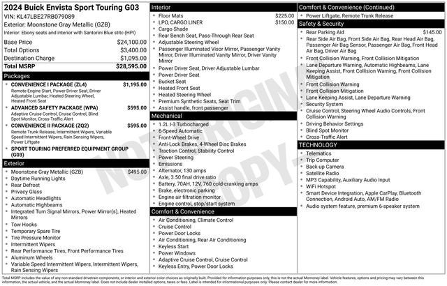 2024 Buick Envista Sport Touring
