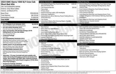 2023 GMC Sierra 1500 SLT