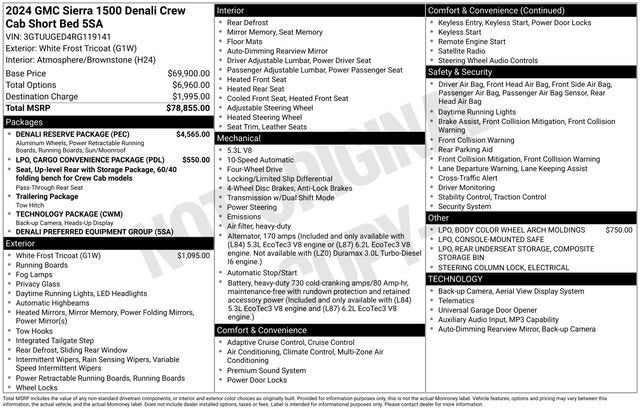 2024 GMC Sierra 1500 Denali