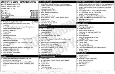 2024 Toyota Grand Highlander XLE